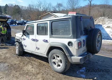 2021 Jeep Wrangler Unlimited Freedom 4X4 z USA, uszkodzony, nr VIN 1C4HJXDN5MW657460